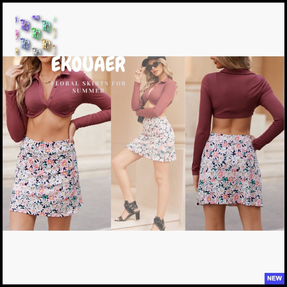 Active Performance Skort Lightweight Stretchy Ten… - image 7